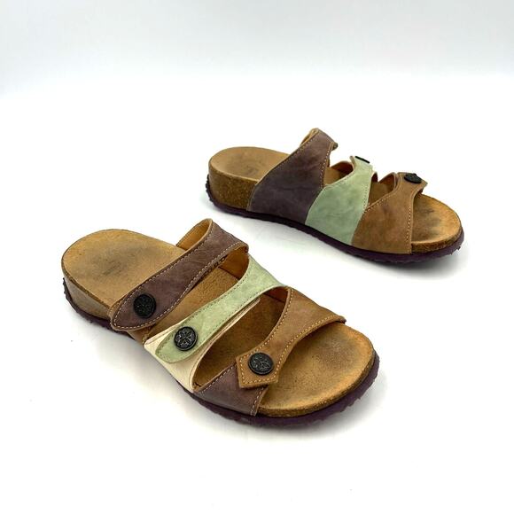 Think! Austria Mizzi Multi Strap Slips Sandals - Picture 1 of 7